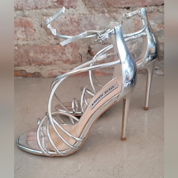 Silver Steve Madden Heels - Picture 8 of 8